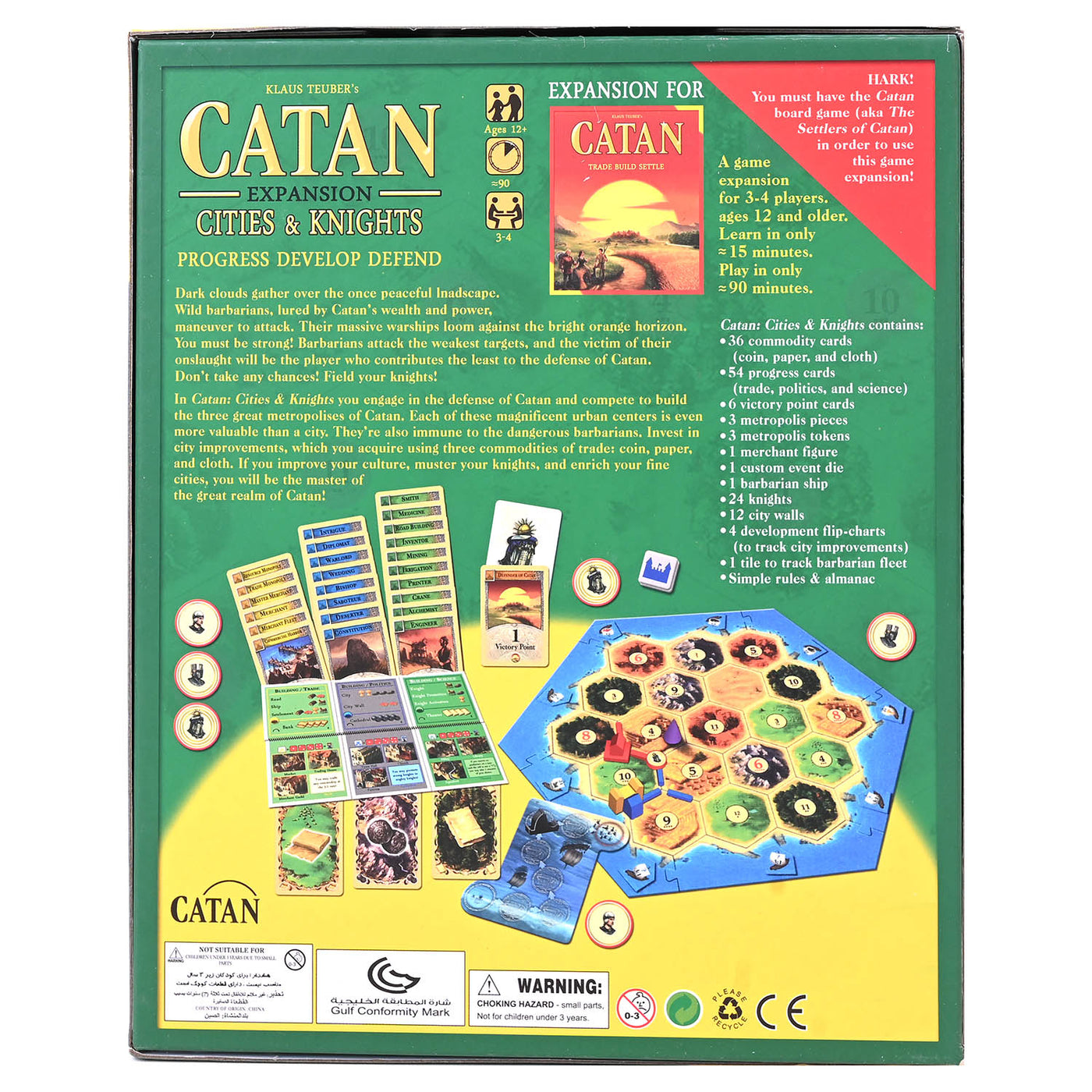 Catan Cities & Knights game For Kids