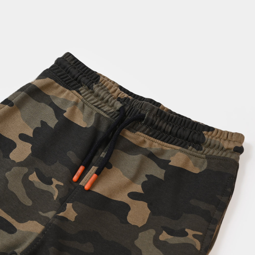 Boys Terry Short Fearless - Camo