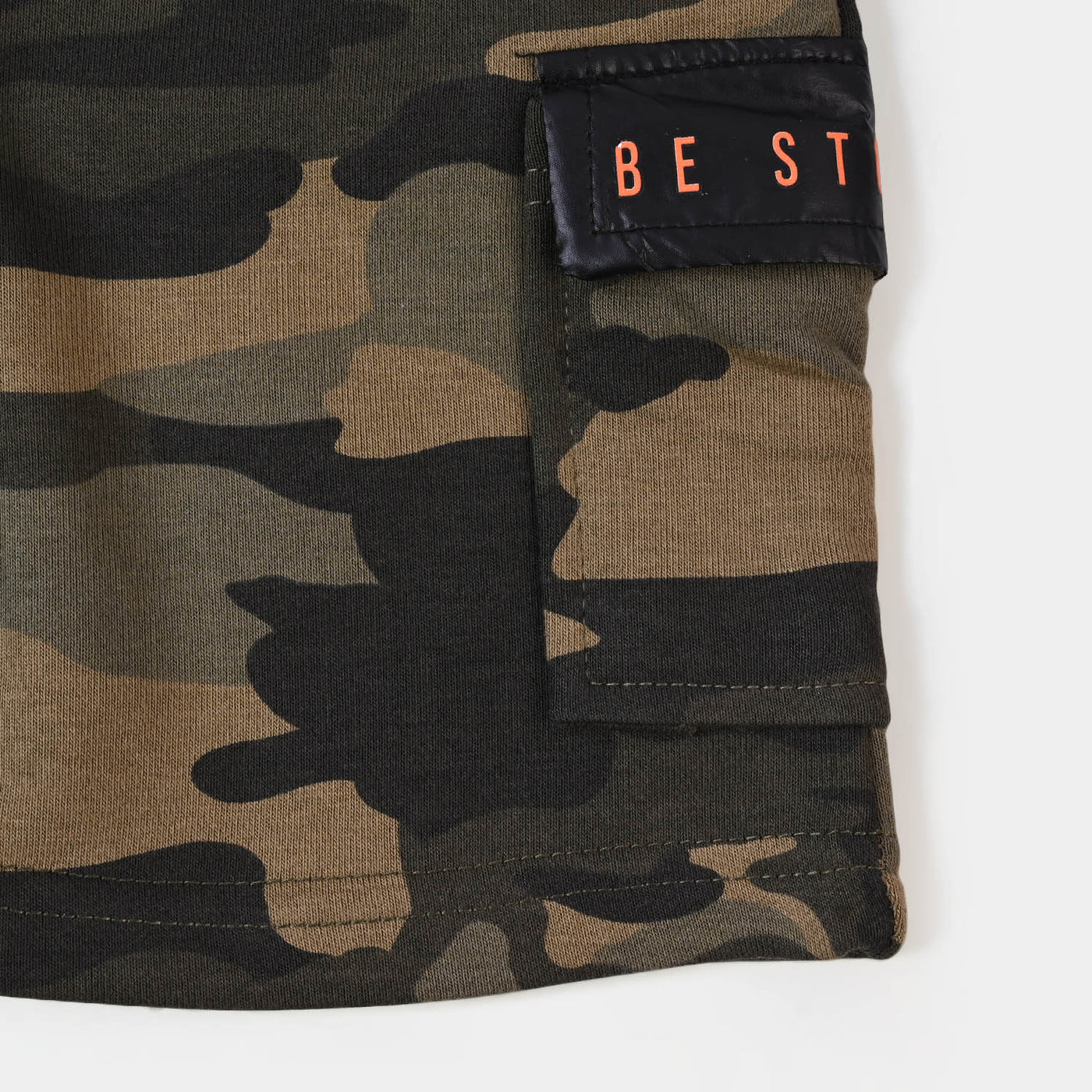 Boys Terry Short Fearless - Camo