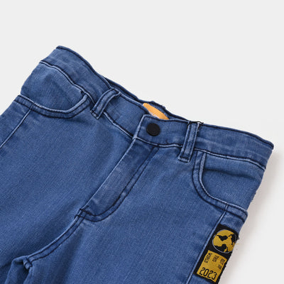 Boys Bermuda Denim Out Of This World - Mid Blue