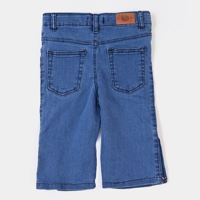 Boys Bermuda Denim Out Of This World - Mid Blue