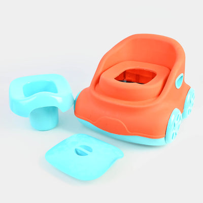 Car Style Potty Seat Orange