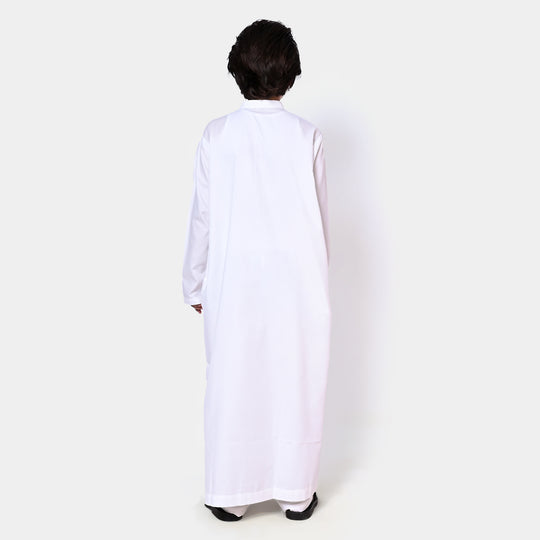 Boys Jubbah - White