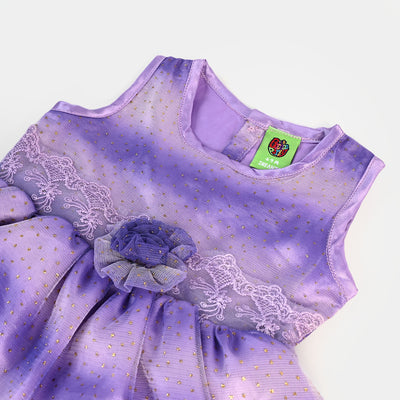 Infant Girls 3PCs Gift Set   - Purple