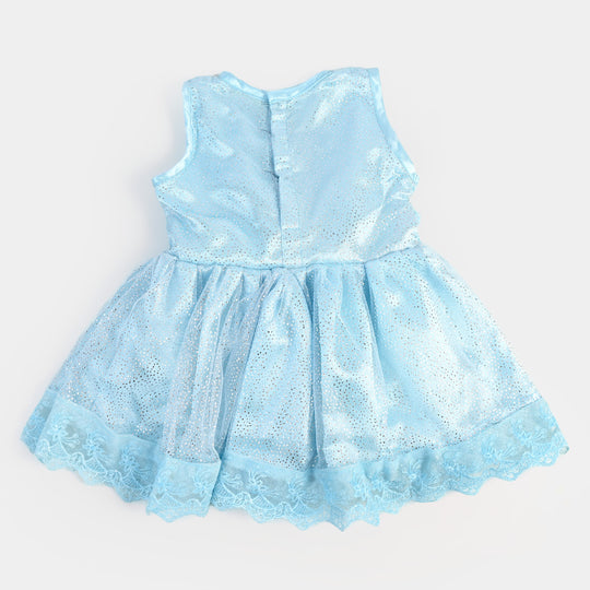 Infant Girls 3PCs Set   - Sky Blue