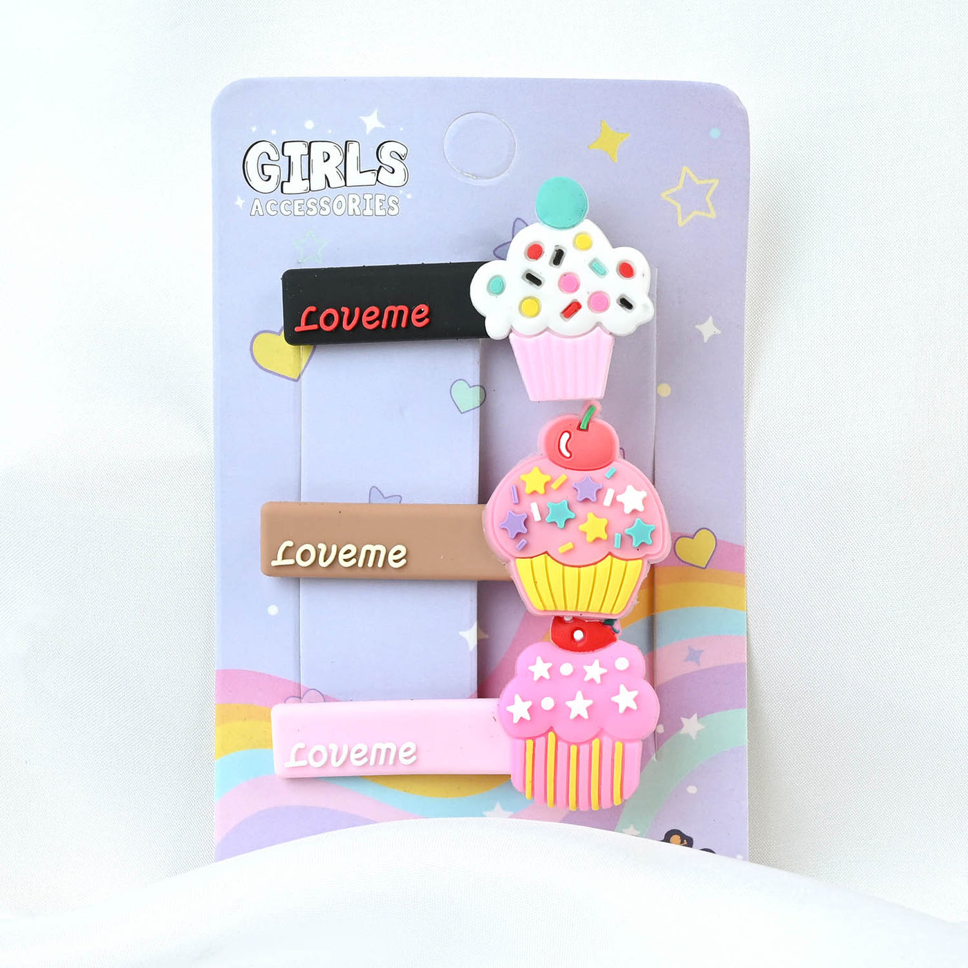 Cute Cupcake Hair Pin/Clip For Girls