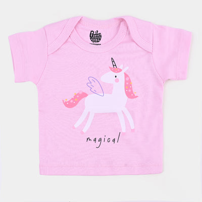 7 PCS Infant Girls Set Magical | Light Pink