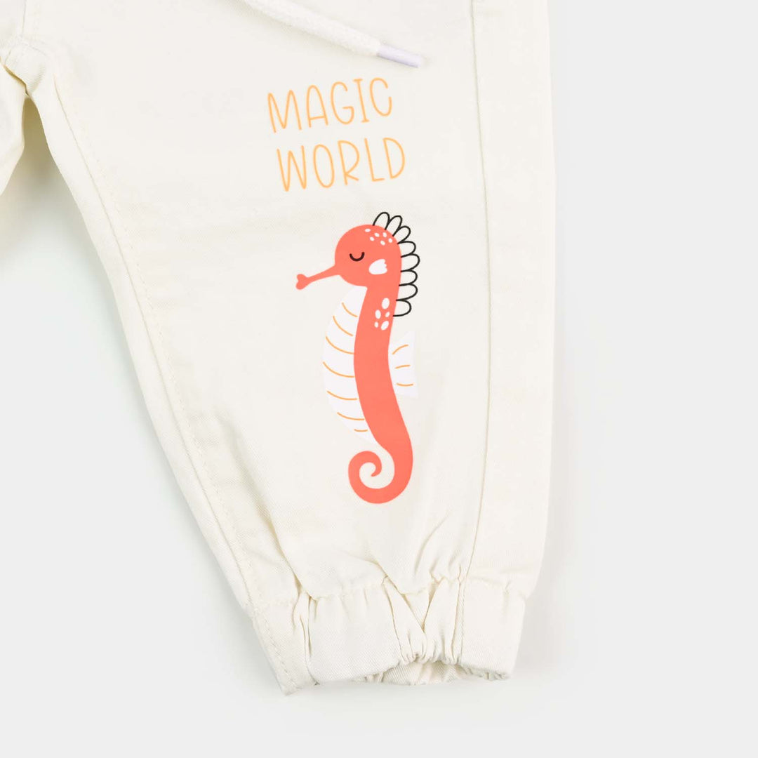 Infant Boys 2Pcs Suit Marine World  - SKY BLUE