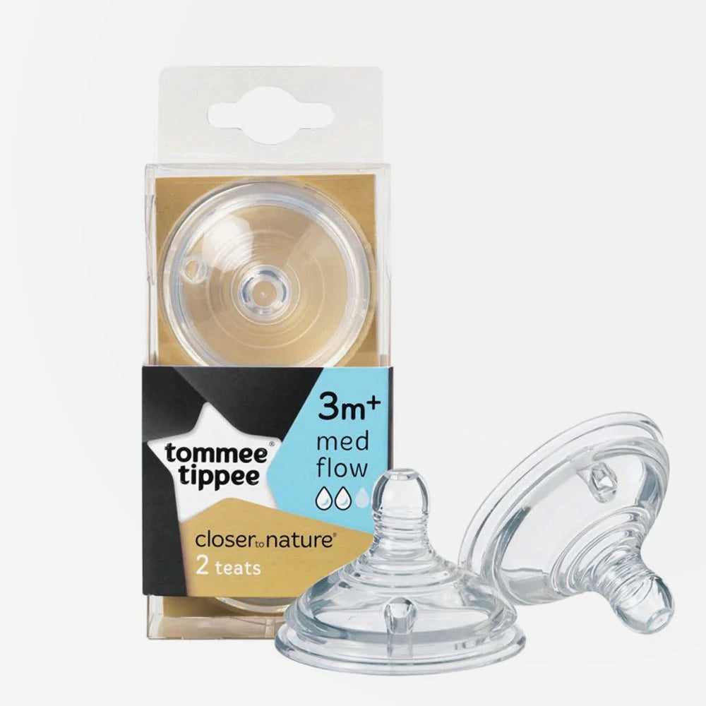 Tommee Tippee Silicone Wide Neck M/Flow