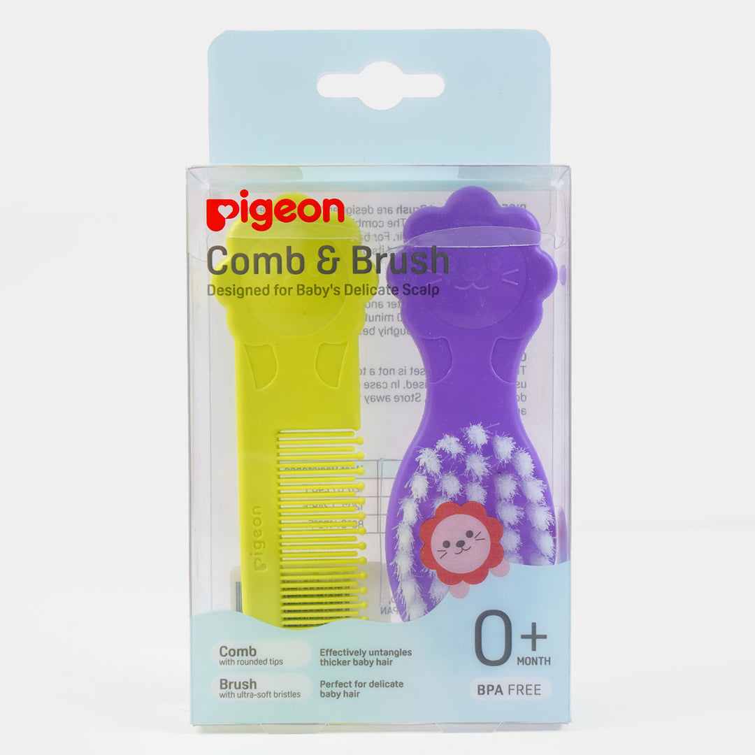 Pigeon Baby Comb & Hair Brush Set