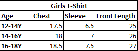 Teens Girls Cotton T-shirt Modern Girl - White