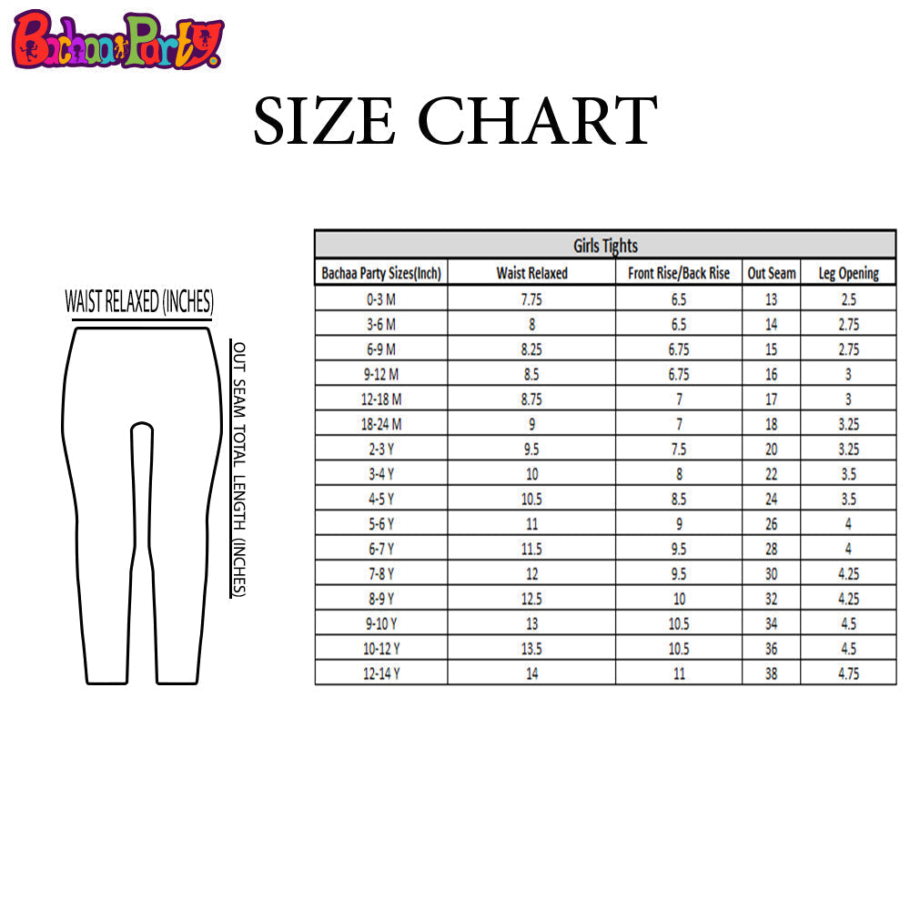 Infant Girls Plain Tights - Mix