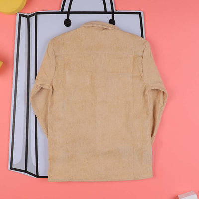 Now & Never Casual Shirt For Boys - Beige