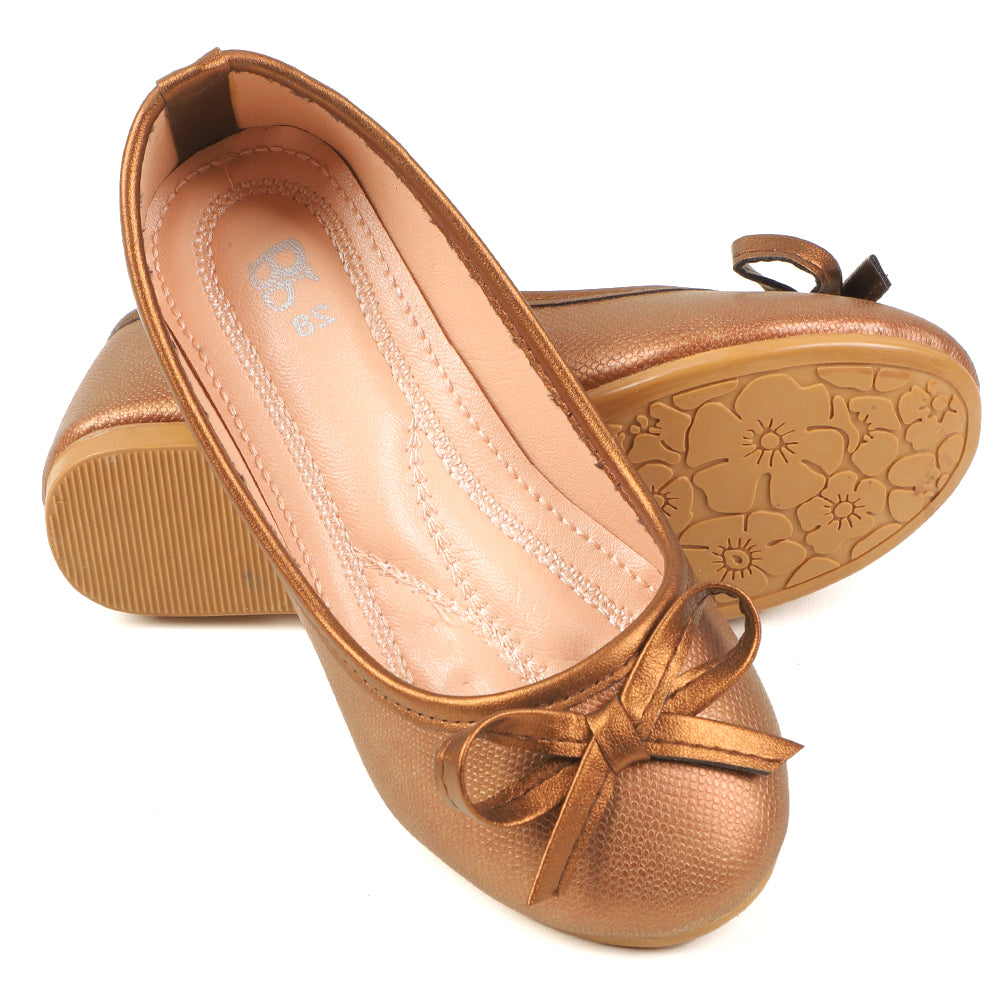 Girls Pump 910-18 - BROWN