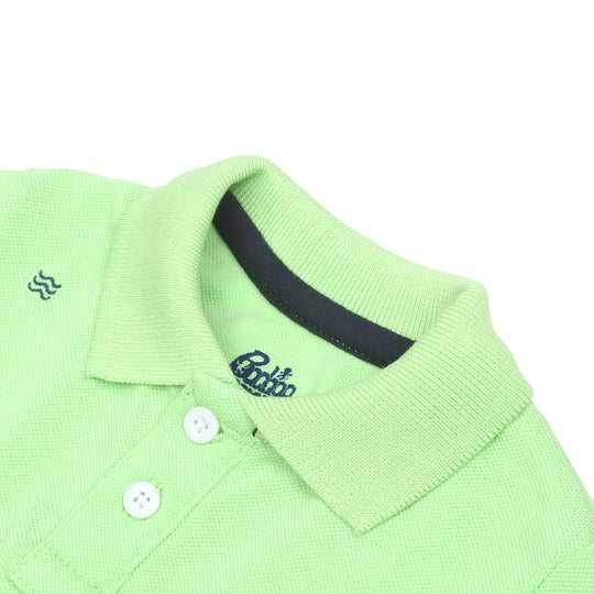 Infant Boys Polo Summer Breeze-Green