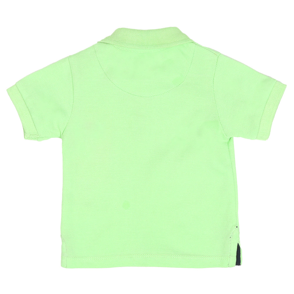 Infant Boys Polo Summer Breeze-Green