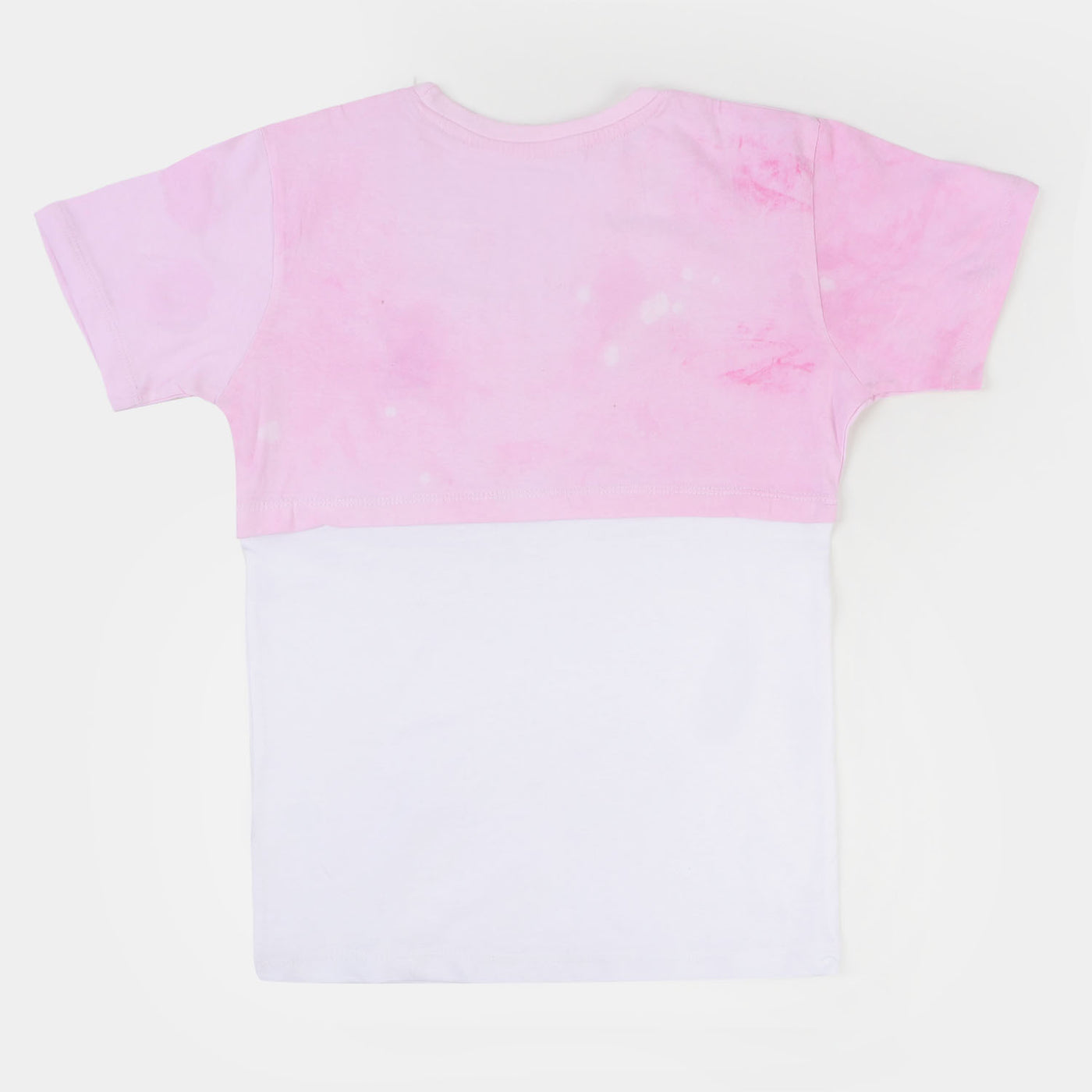 Girls Cotton T-Shirt Power Girls - Tie Dye