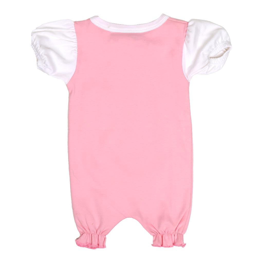 Infant Girls Knitted Romper Mummy Loves - Pink