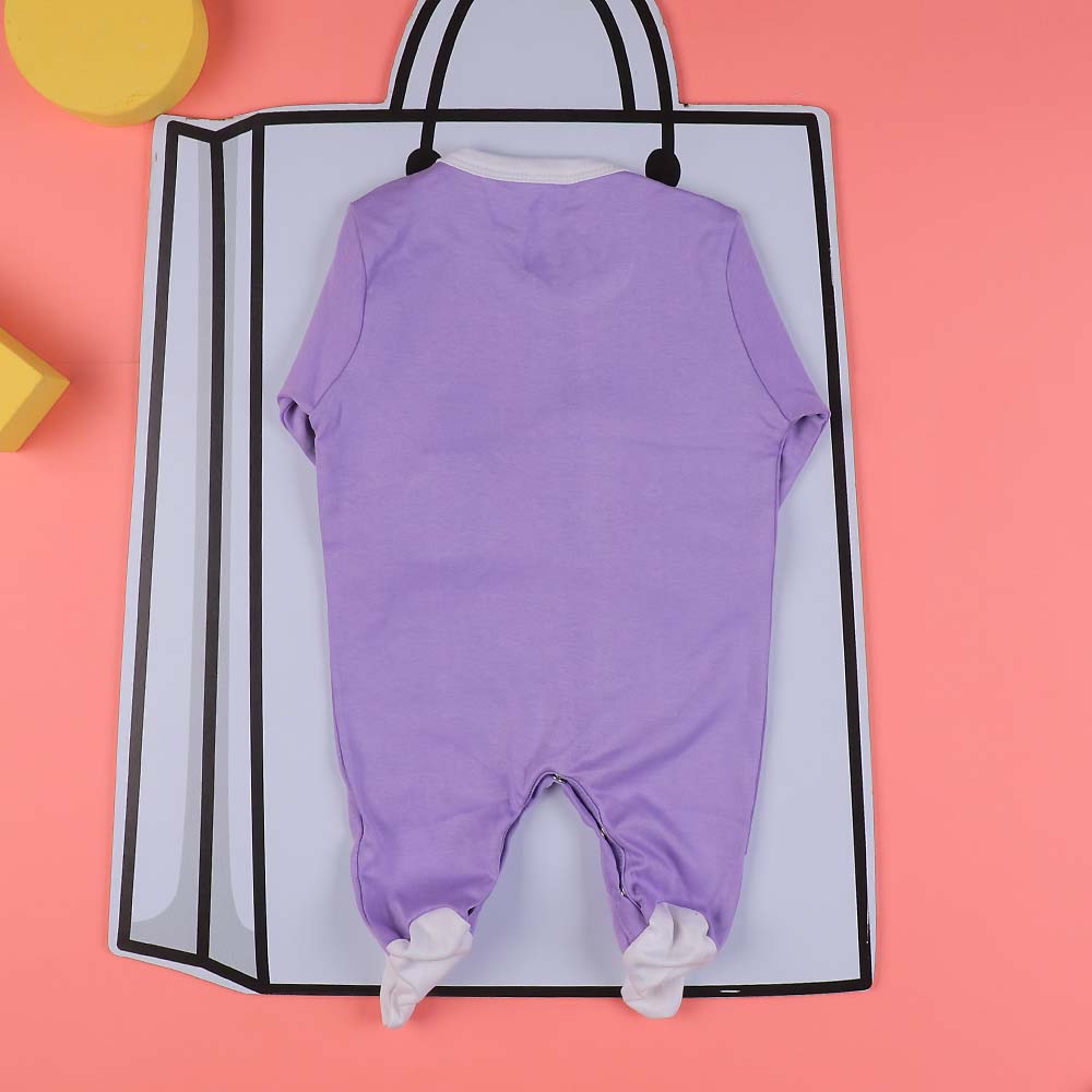 Cone Romper For Girls - Purple