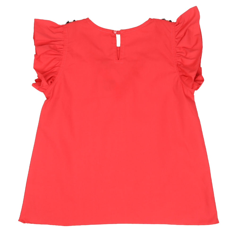 Girls Casual Top Necklace - Paradise Pink