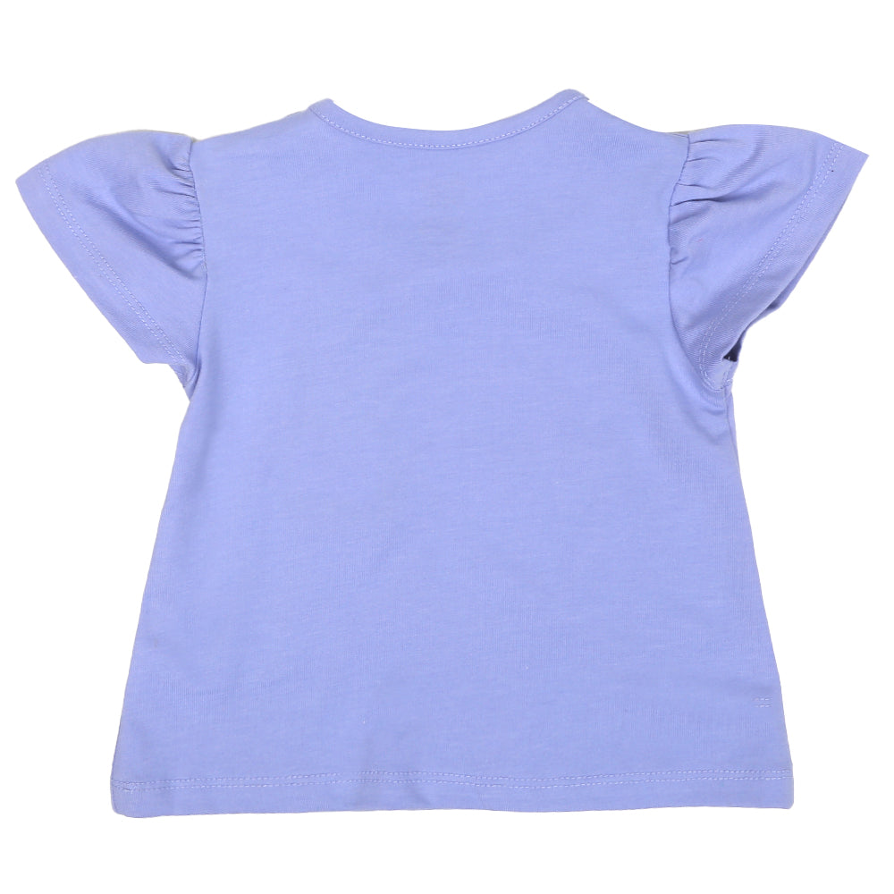 Infant Girls T-Shirt Happy Times - Purple