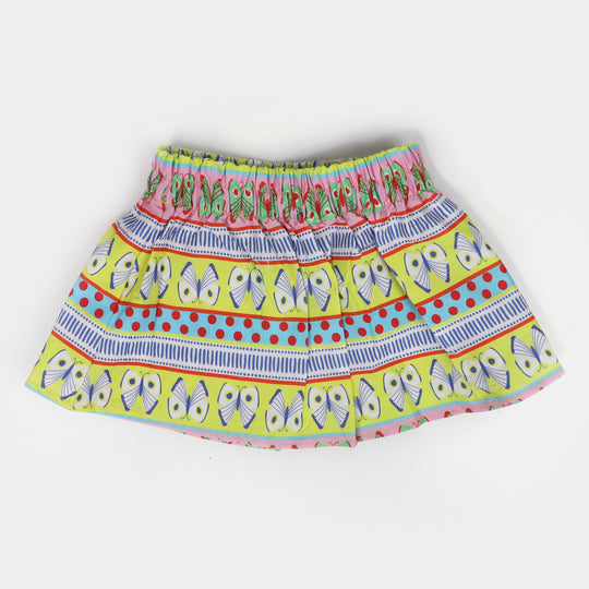 Infant Girls Cotton Casual Skirt - Multi