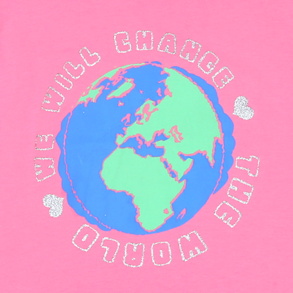 Girls T-Shirt World - Pink