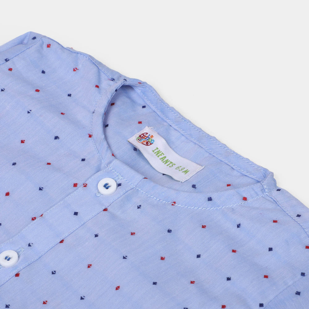 Infant Boys Basic Kurta - Blue