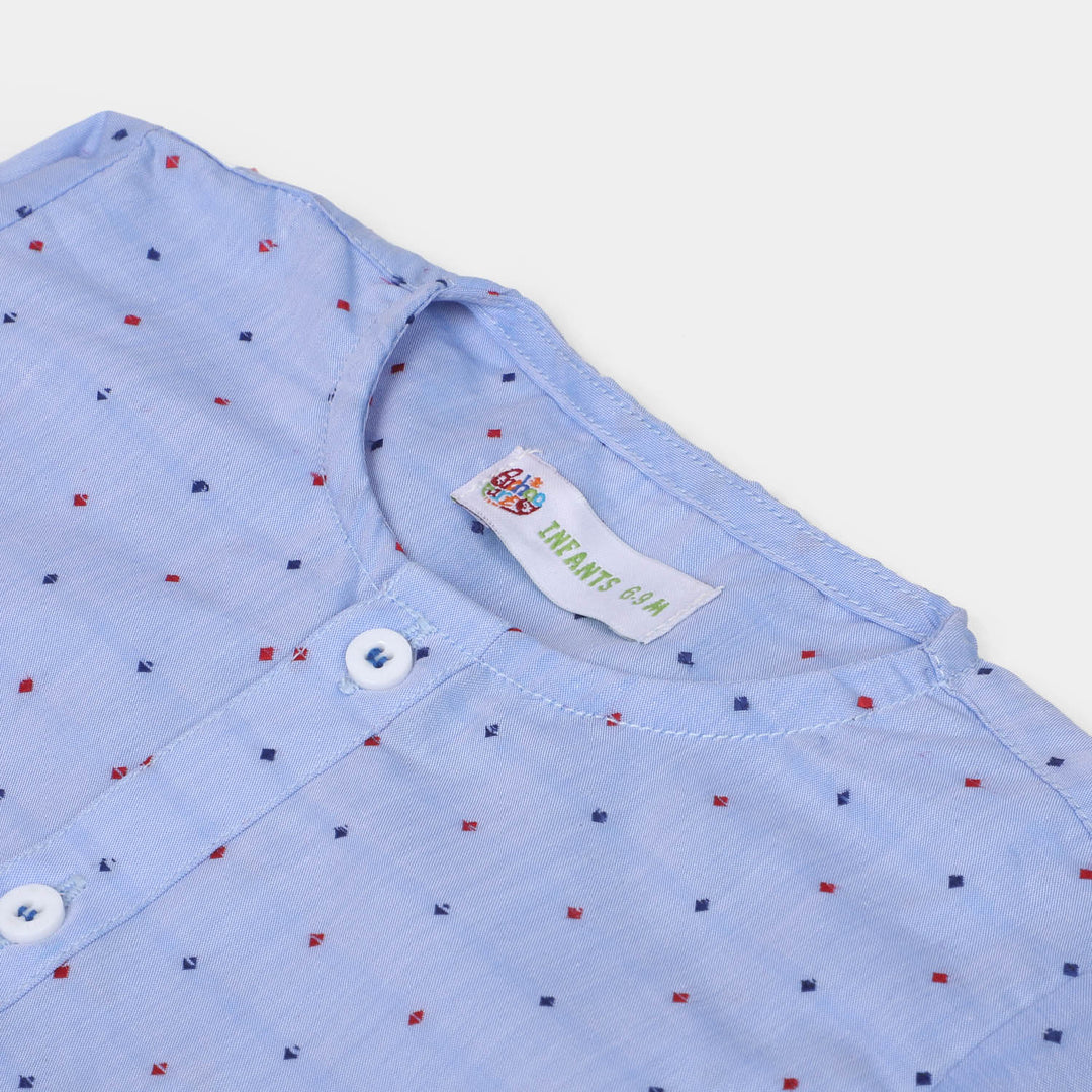 Infant Boys Basic Kurta - Blue
