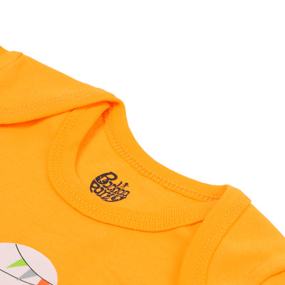 Infant Boys Set 4Pc Fly - B-Orange