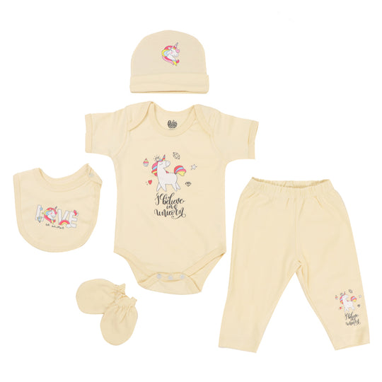 Infant Girls Set 5 PCs Love