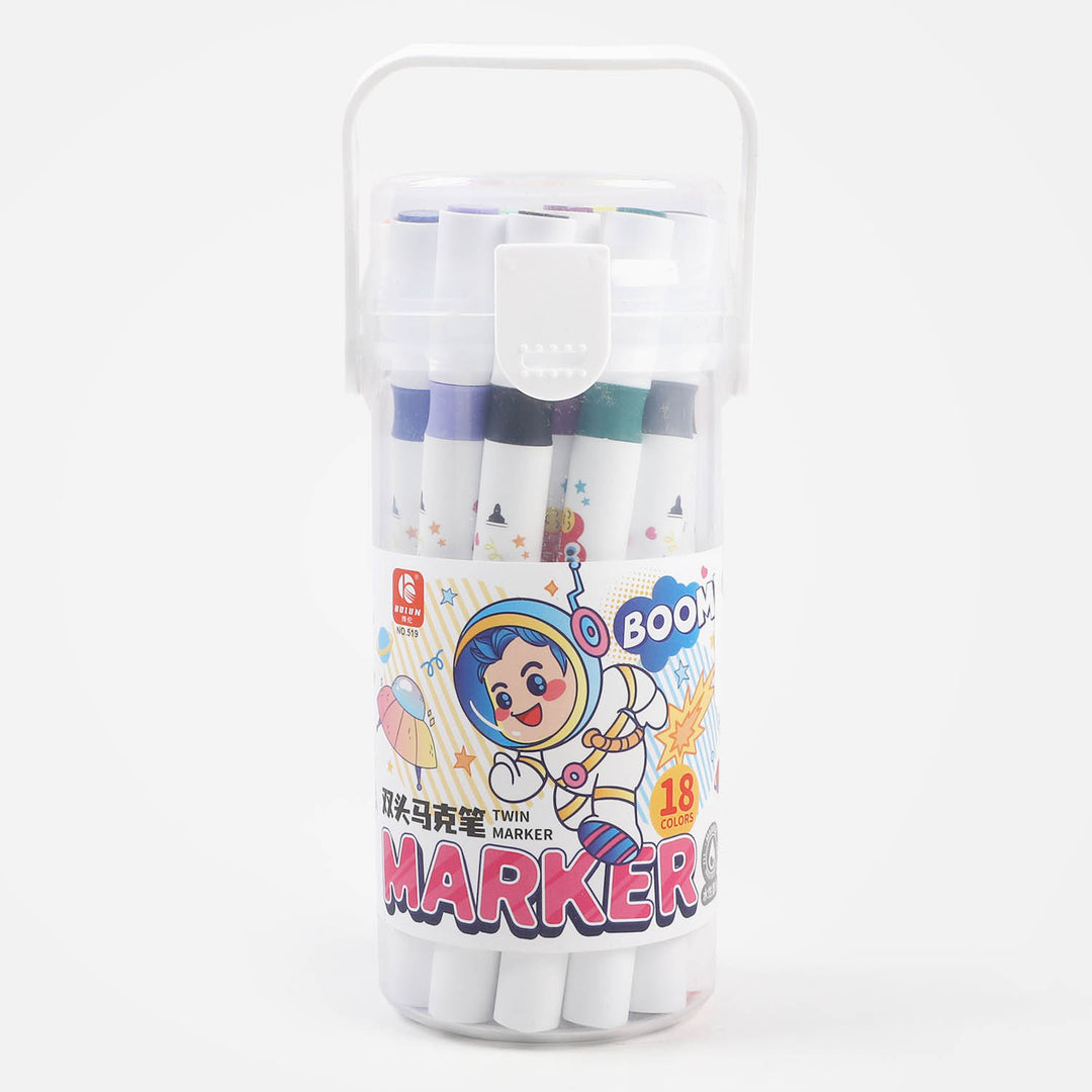 Twin Color Marker For Kids