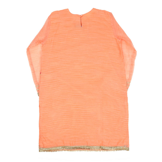 Girls 3Pcs Fancy Gulnaz - Light Orange