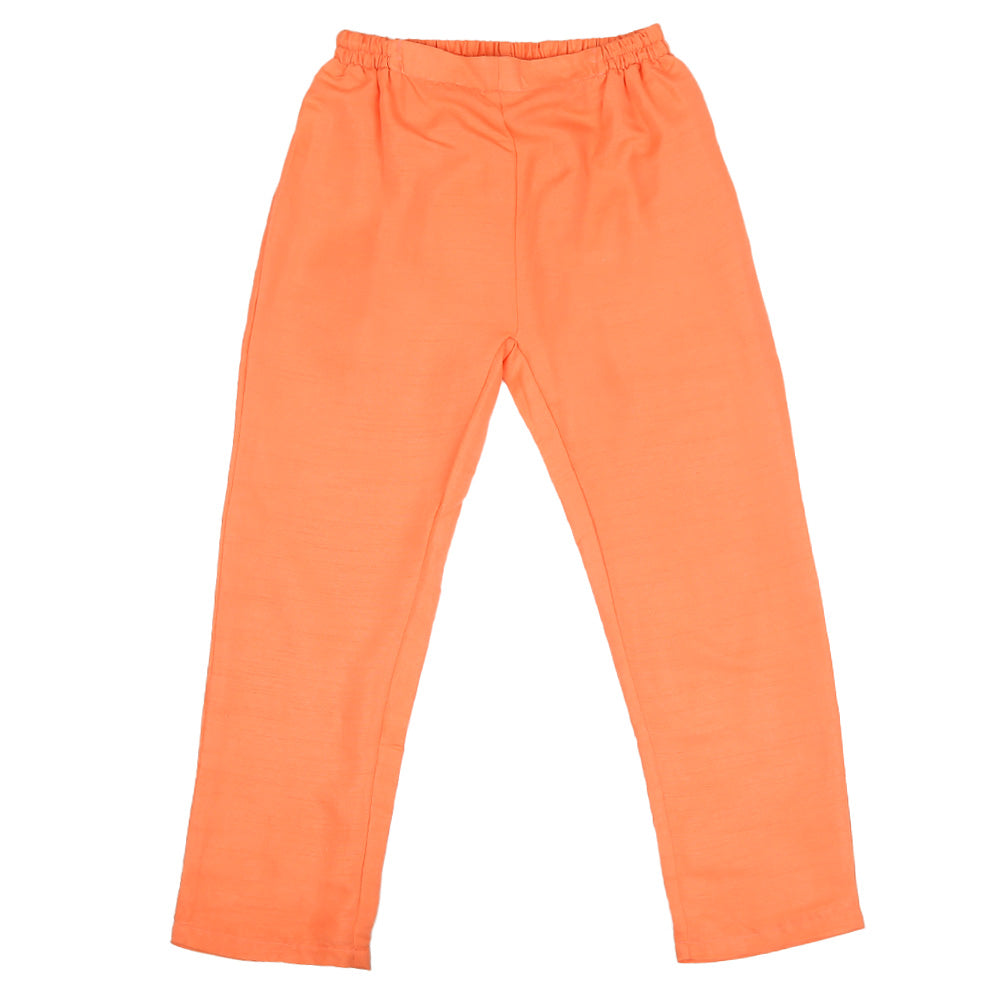 Girls 3Pcs Fancy Gulnaz - Light Orange