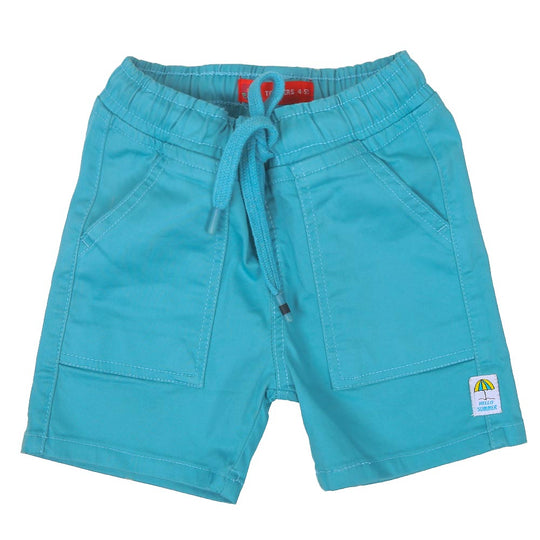 Boys Short Cotton Hello Summer - Blue