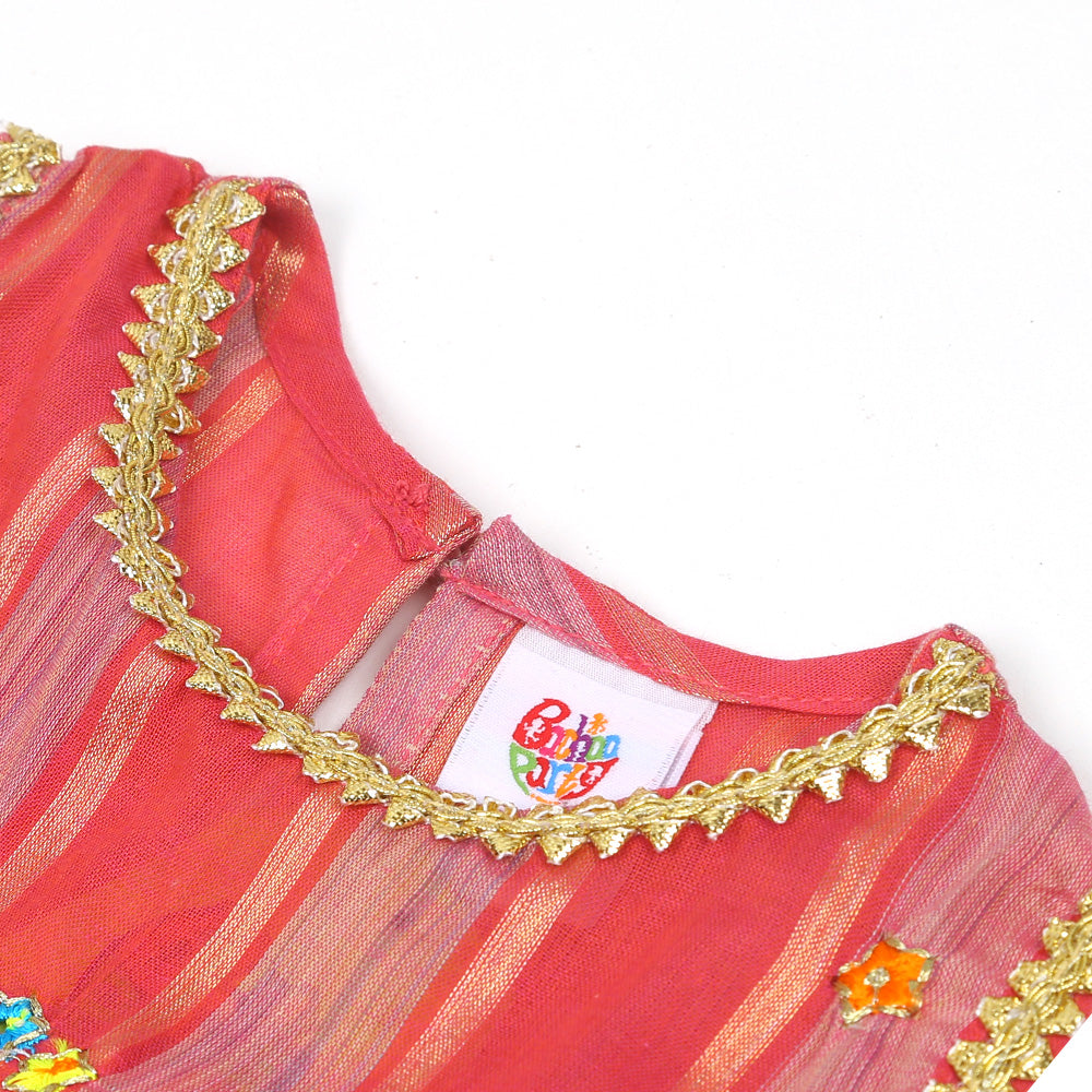 Infant Girls 3Pcs Fancy Suit