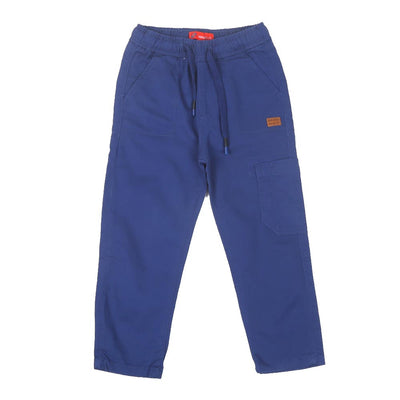 Boys Pants Cotton 1 Pkt - Blue