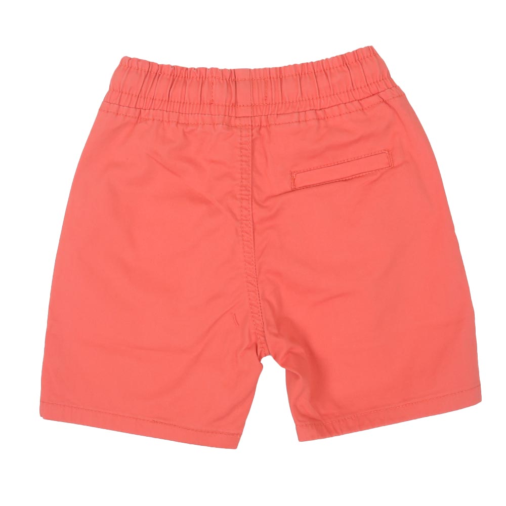 Boys Short Cotton Hello Summer - Coral