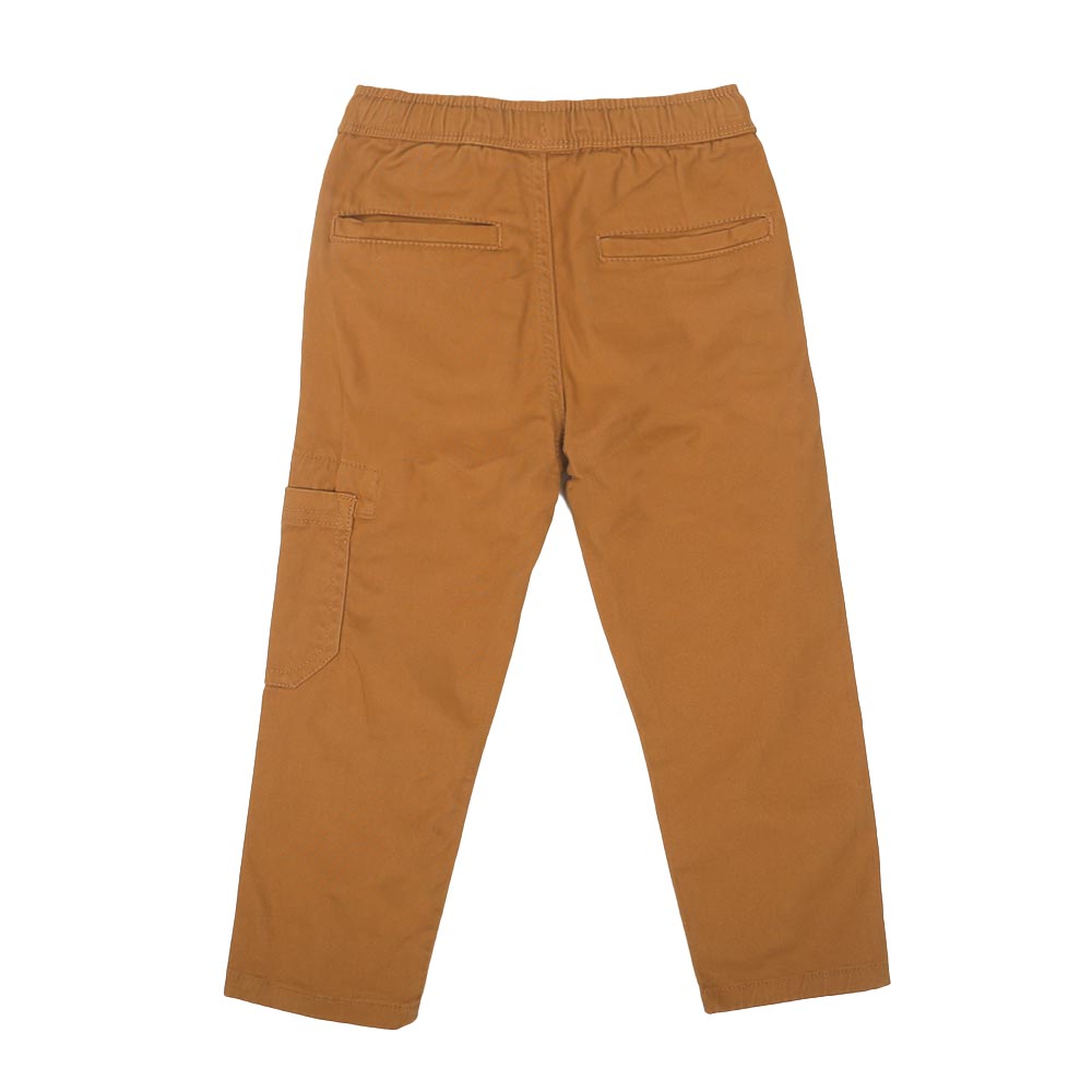 Boys Pants Cotton 1 Pkt - Lt.Brown