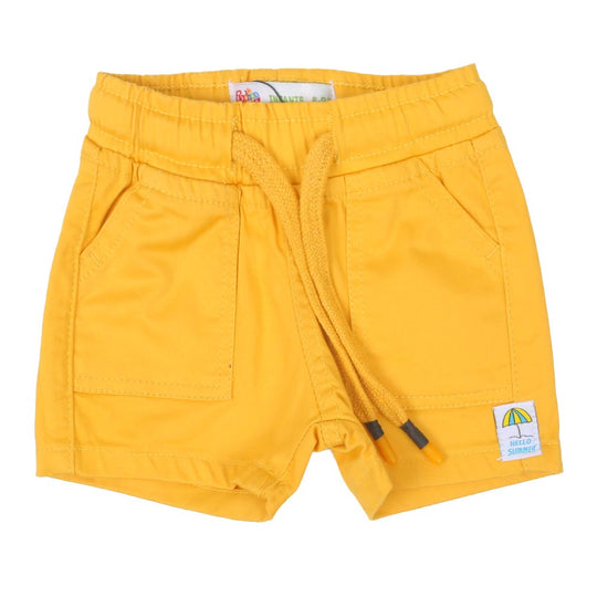 Infant Boys Shorts Cotton Hello Summer - Citrus