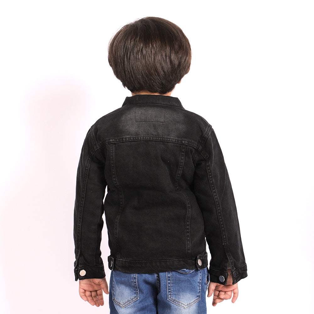 Boys Denim Jacket BDJ-02 - BLACK