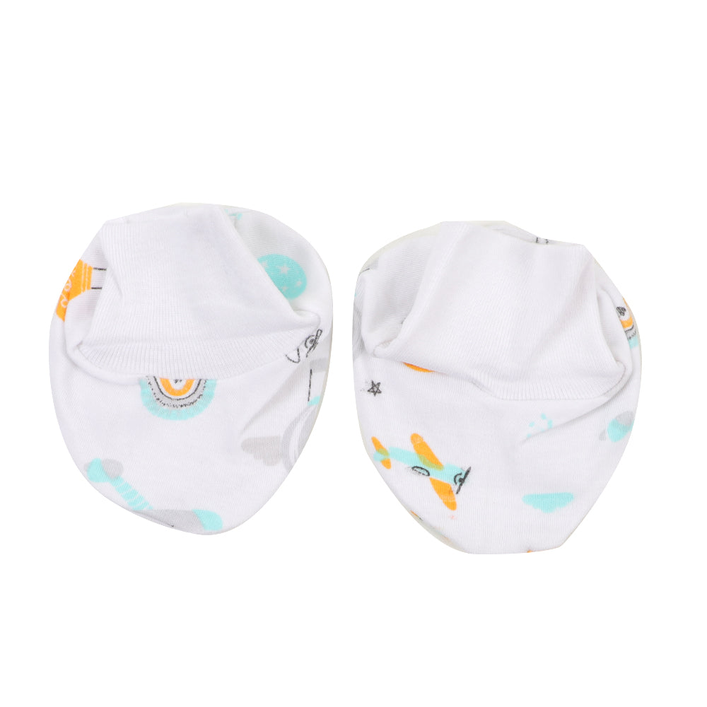 Infant Boys Set 6 Pc Fly - B. White