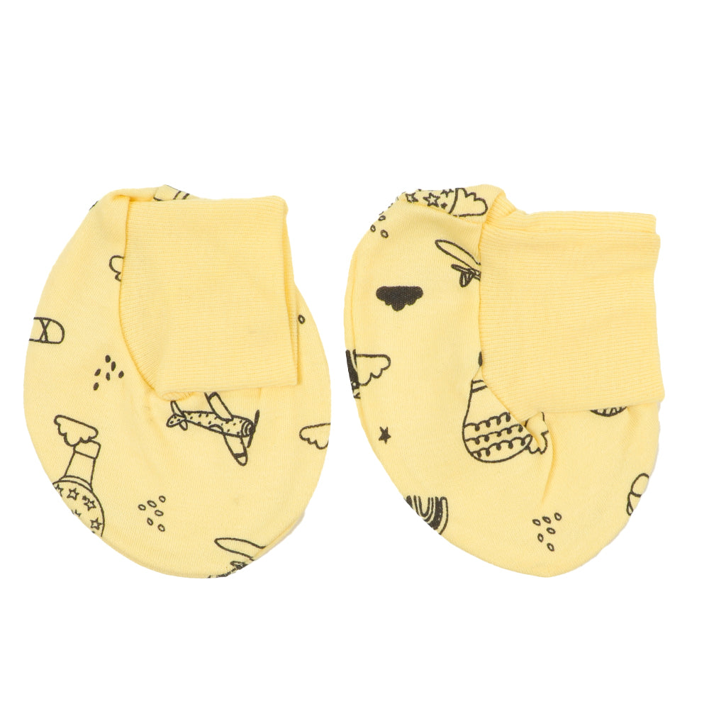 Infants Boys Set 6 Pc Fly - Yellow