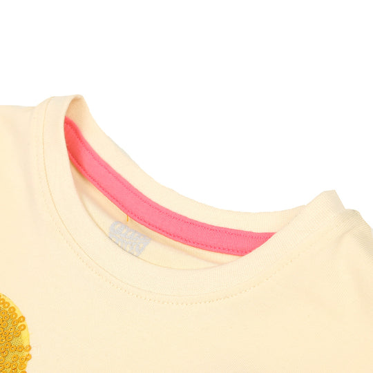 Girls T-Shirt Sunset Dream - VANILLA