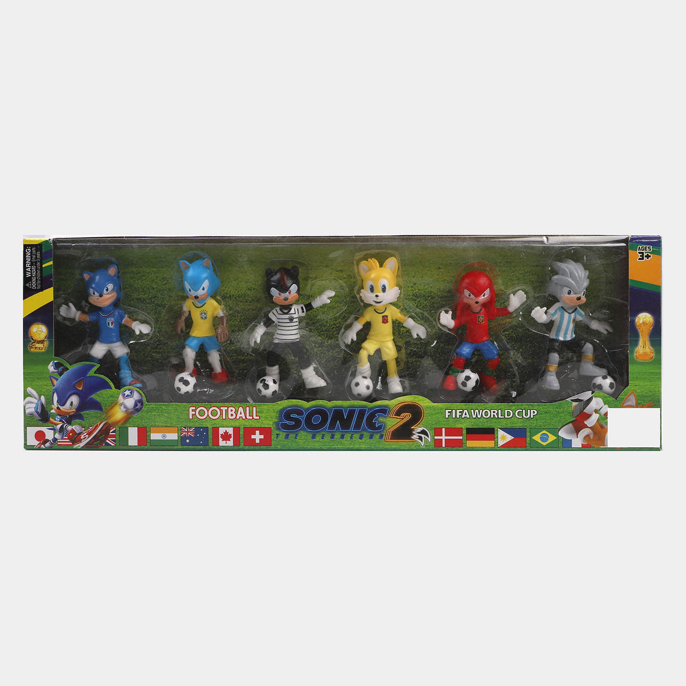 Football Figures For Kids - 6Pcs