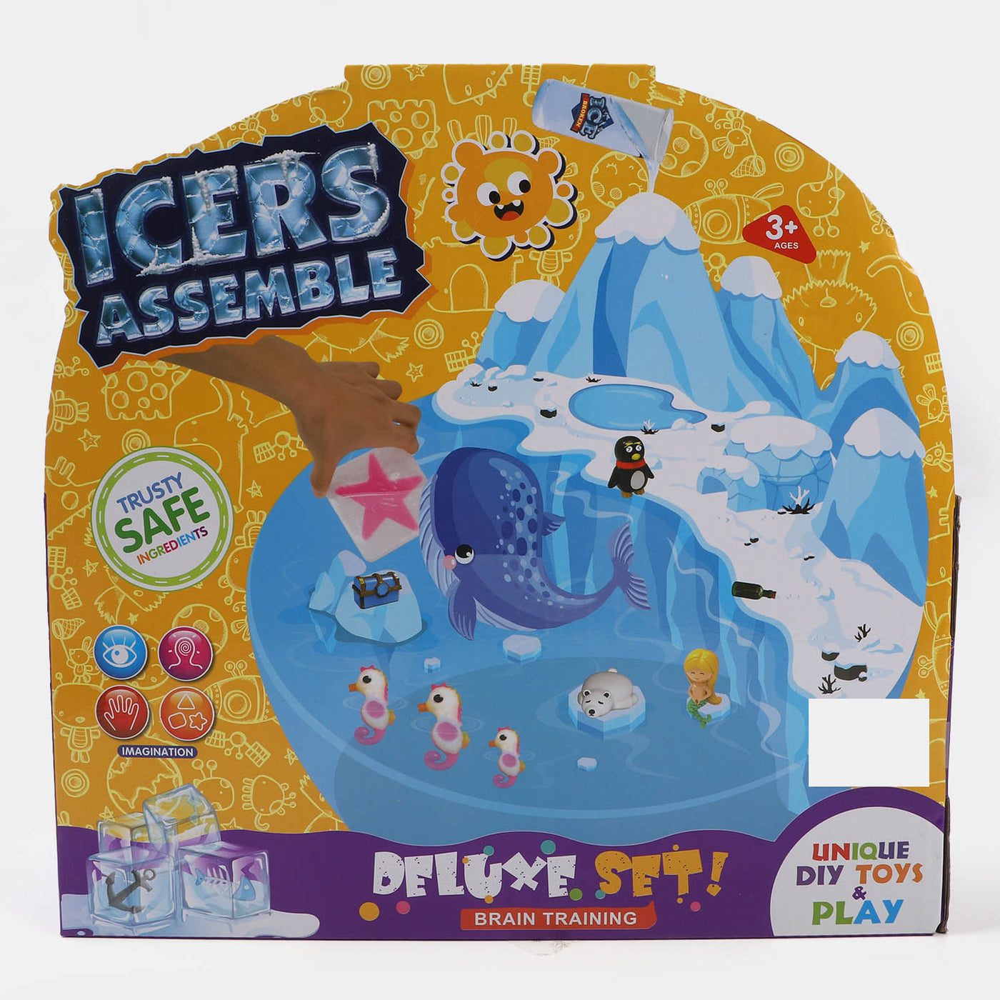 2In1 Magic Water Spirit Ice Castle For Kids