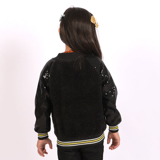 Sweet Dreams Jacket For Girls - Black