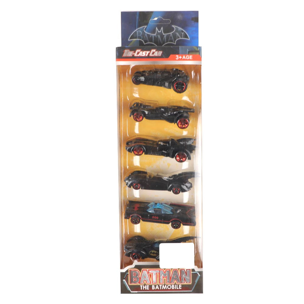 Alloy Slided Racing Car 6pcs
