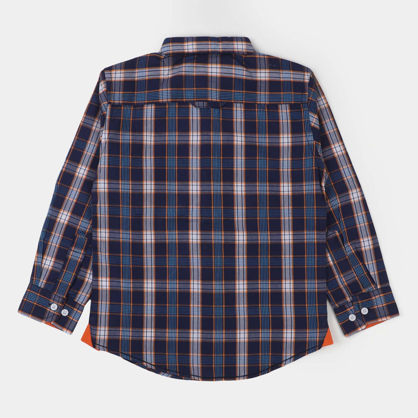 Boys Cotton Casual Shirt Wanderlust - Check