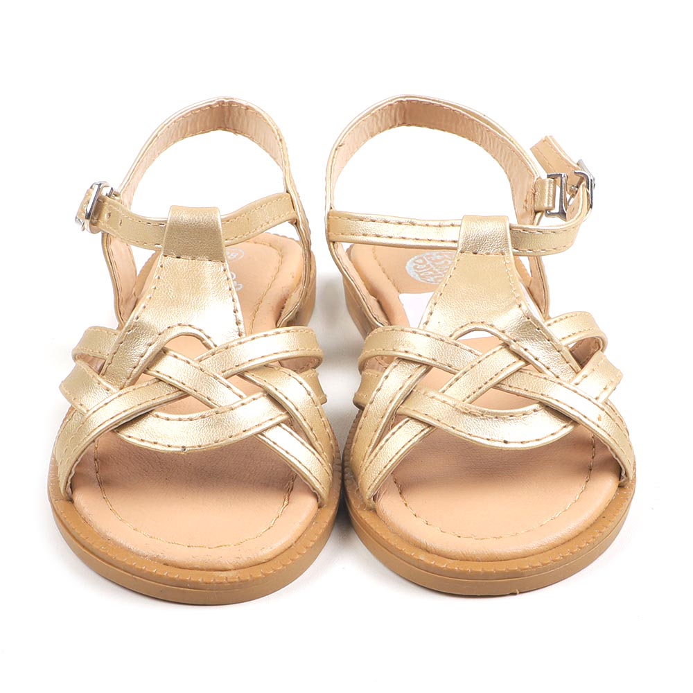 Girls Sandal 1208 - Golden